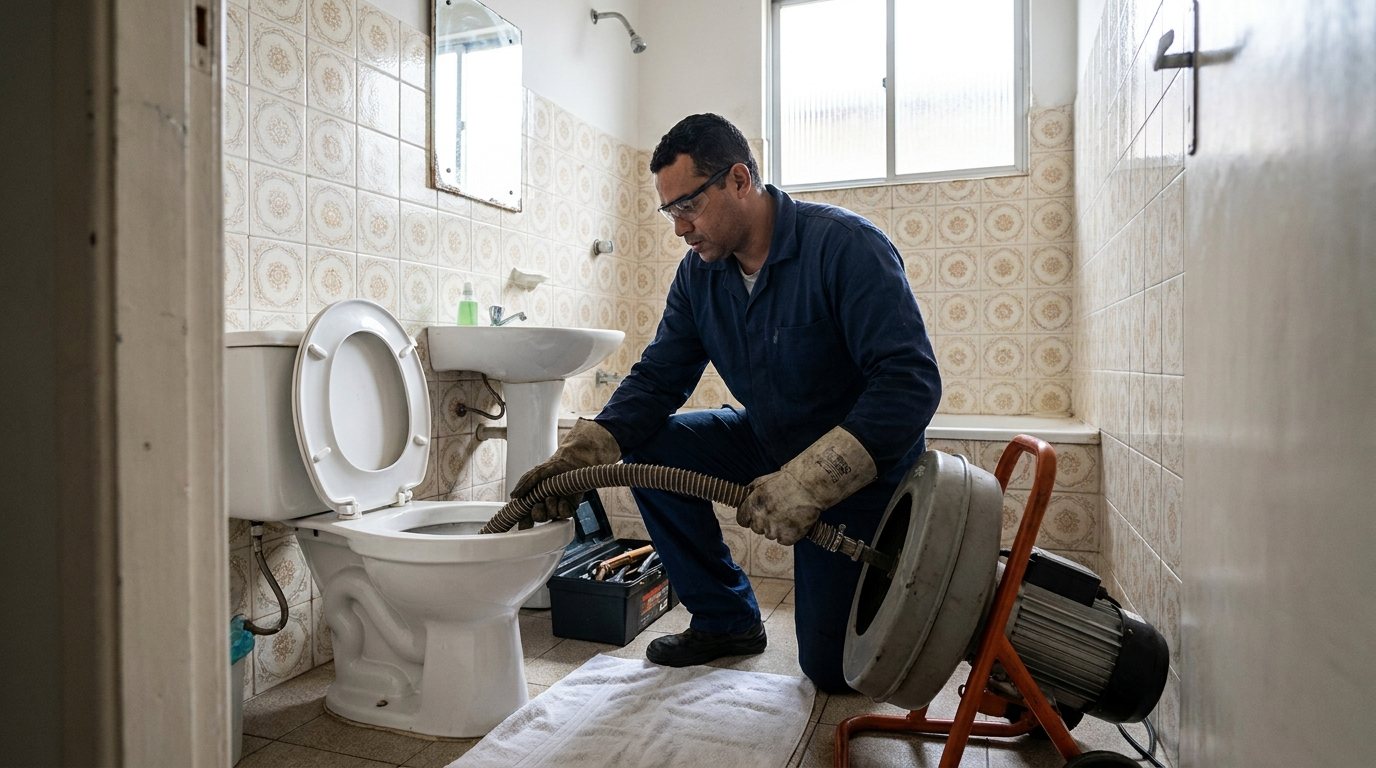 Atendimento em Vaso Sanitário em Uberaba‑MG