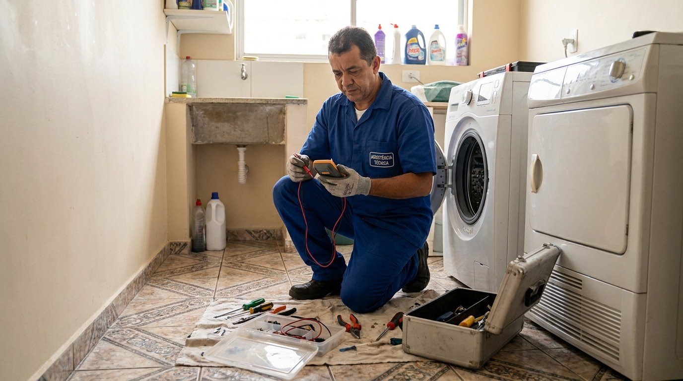Instalação de Lava e Seca em Uberaba‑MG