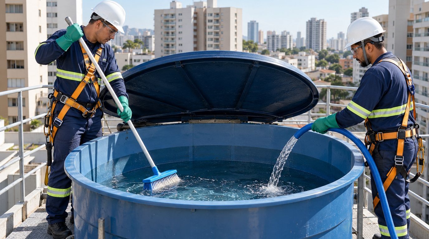 Reservatório de Condomínio em Uberaba‑MG